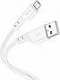 ���� ������ USB 2.0 AM to Micro 5P 1.0m Crystal color silicone X97 white HOCO (6931474799838)