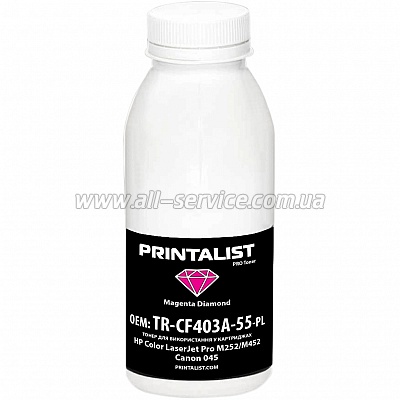  PRINTALIST HP CLJ Pro M252/ M452/ Canon 045  50 Magenta (TR-CF403A-55-PL)