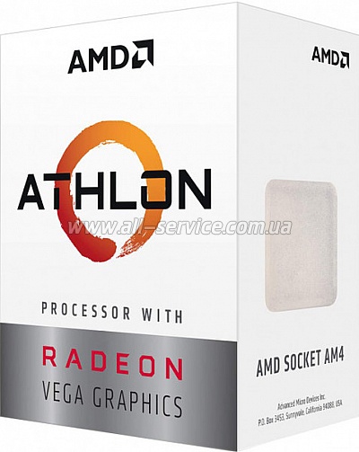  AMD Athlon 240GE sAM4 (YD240GC6FBBOX) BOX