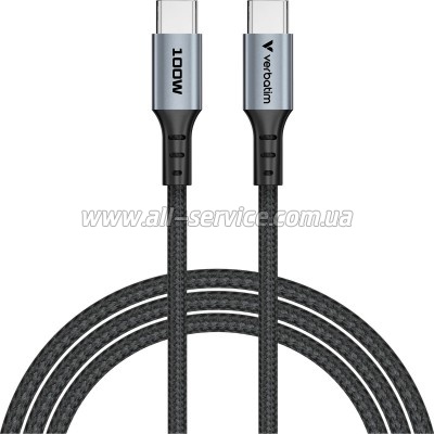 ���� ������ USB-C to USB-C 1.2m 60W black Verbatim (31845)