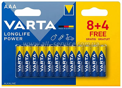  AA LR03 Varta HIGH Energy * 12 (04906121472)