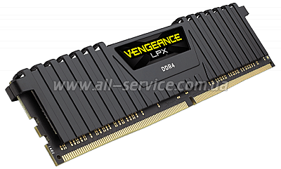  16GB CORSAIR Vengeance LPX Black DDR4 3200Mhz 2x8GB (CMK16GX4M2B3200C16)