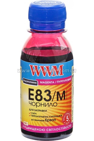  WWM  Epson Stylus Photo T50/ P50/ PX660 100 Magenta  (E83/M-2) 