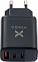 �������� ������� Vinga 2xUSB-C PD 30W + USB-A QC30W Display 30W Max (VCR30ACCDB)