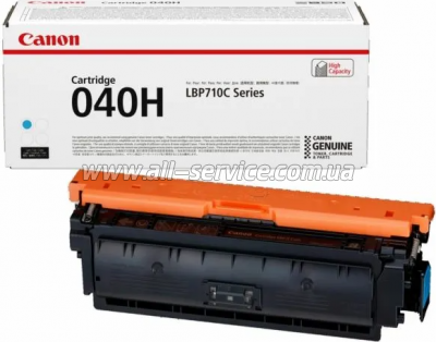 �������� Canon 040H Canon i-Sensys LBP-710cx/ 712cx Cyan (0459C001)