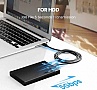 ���� ������ USB 3.0 AM to USB-C 1.5m 3A US184 black Ugreen (20883)