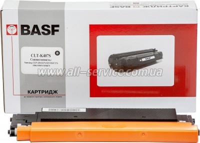 Картридж BASF Samsung CLP-320/ 320N/ 325/ CLX-3185 аналог CLT-K407S Black (BASF-KT-CLTK407S) Картридж BASF Samsung CLP-320/ 320N/ 325/ CLX-3185 аналог CLT-K407S Black (BASF-KT-CLTK407S)