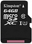   64GB Kingston micro SDXC Class 10 (SDC10G2/64GBSP)