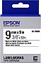 �������� Epson LK3WBN LW-300/ 400/ 400VP/ 700 Standart Black/ White 9mm x 9m (C53S653003)