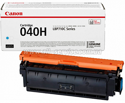  040H Canon LBP710cx / LBP712cx Cyan (0459C001)