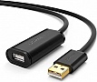 ���� ������ USB 2.0 AM to AF 20.0m Active black Ugreen (10324)