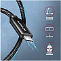 ���� ������ USB-C to USB-C 2.5m USB 2.0 PD 240W 5A black AXAGON (BUCM2-CM25AB)