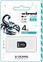  Wibrand 4GB Scorpio Black USB 2.0 (WI2.0/SC4M3B)