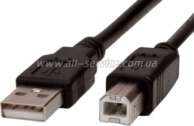 ������ ��� �������� USB 2.0 AM/BM 1.5m black ProfCable (ProfCable12-150)
