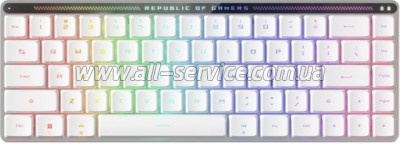  ASUS ROG Falchion RX Low Profile Red Wireless/Bluetooth/USB UA White (90MP03EC-BKMA10)