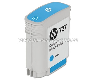  HP 727 DesignJet T1500/ T920 Cyan, 130 ml (B3P19A)