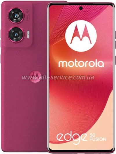 Смартфон Motorola Edge 50 Fusion 8/256GB Hot Pink (PB3T0060UA) Смартфон Motorola Edge 50 Fusion 8/256GB Hot Pink (PB3T0060UA)