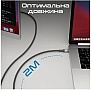 ���� ������ USB-C to USB-C 2.0m Promate (lucidline-cc200.black)
