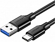 ���� ������ USB 3.0 AM to USB-C 0.5m 3A US184 black Ugreen (20881)