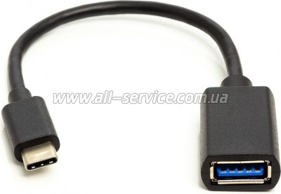 ���� ������ OTG USB 2.0 AF to USB-C 0.1m PowerPlant (CA911837)