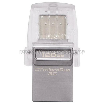  128GB Kingston USB 3.1/Type C DT MicroDuo 3C (DTDUO3C/128GB)