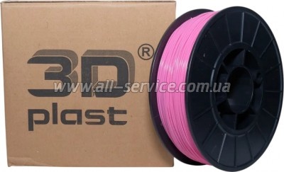 ������� ��� 3D-�������� 3Dplast PLA 1.75��, 0.85��, pink (3DPLA17508PNK)