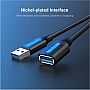 ���� ������ USB 3.0 AM/AF 1.5m black Vention (CBHBG)