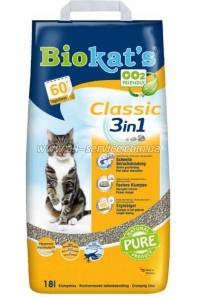 ����������� ��� ������� Biokat's CLASSIC (3 � 1) 18 � (4002064613789)