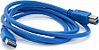 ������ ��� �������� USB 3.0 AM/BM 1.5m blue Voltronic (YT-3.0AM\BM-1.5BL)