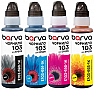   Barva Epson 103/ Epson L1110/ L3100 B/C/M/Y 4100  OneKey (E103-1K-MP)