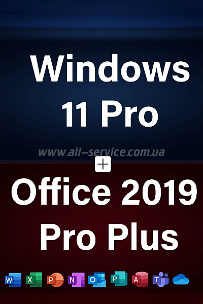  Windows 11 Professional + Office 2019 Pro Plus