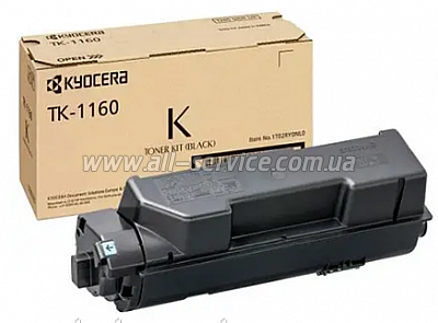   TK-1160 Kyocera P2040dn/ P2040dw/ 1T02RY0NL0  