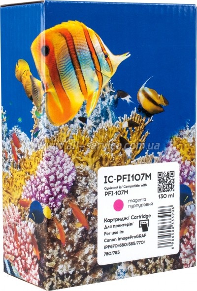 �������� Barva Canon PFI-107M / 6707B001 Magenta (IC-PFI107M)