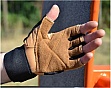 Перчатки для фитнеса MadMax MFG-269 Professional Brown L (MFG-269-Brown_L) Перчатки для фитнеса MadMax MFG-269 Professional Brown L (MFG-269-Brown_L)