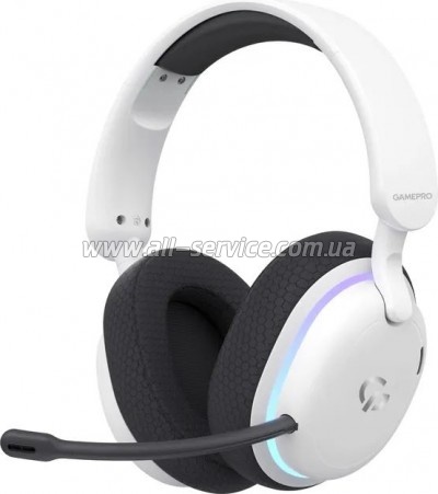 GamePro Asgard Bragi 7.1 RGB Tri-Mod White (HSW250W)