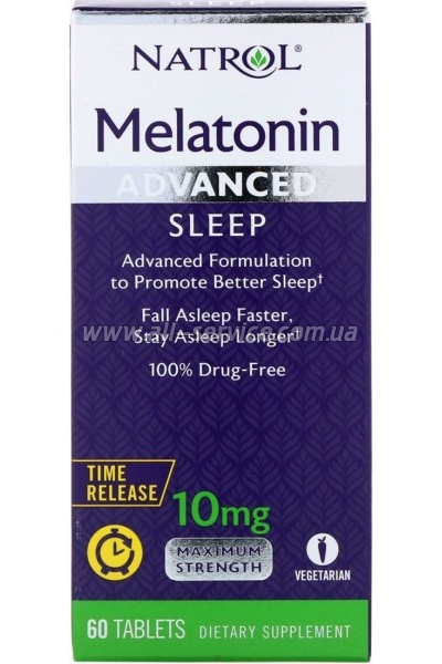  Natrol    10 , Melatonin Advanced (NTL-05964)