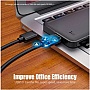 ���� ������ USB 3.0 AM/AM 2.0m 5Gbps black Essager (EXCAA-YTD01)