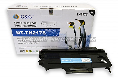  G&G Brother HL-21x0R/ DCP-7030/ 7032/ MFC-7320 (G&G-TN2175)