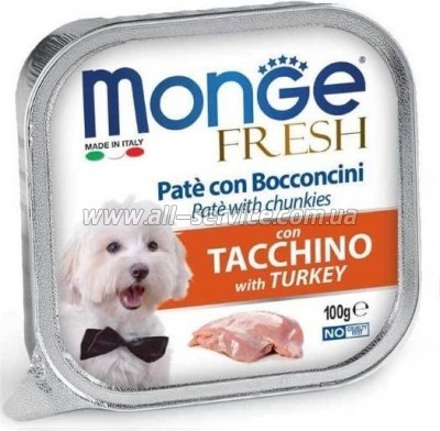    Monge DOG FRESH  100 (8009470013024)