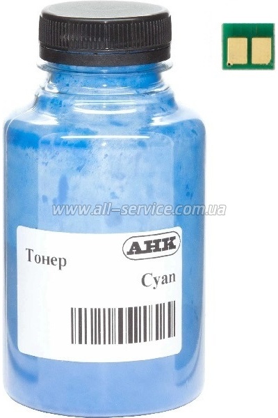 Тонер + чип АНК HP CLJ Pro 3203/ 3303/ W2221A бутль 40г Cyan (50000772) Тонер + чип АНК HP CLJ Pro 3203/ 3303/ W2221A бутль 40г Cyan (50000772)