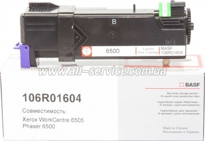 �������� BASF Xerox Phaser 6500/ WC6505 ������ 106R01604 Black (BASF-KT-106R01604)
