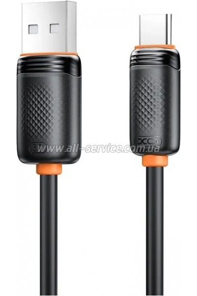 ���� ������ USB 2.0 AM to USB-C 1.0m 3A black XO (NB302-AC.black)