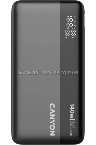 ������� ������������� Canyon PB-240 25000mAh, PD3.1/ 140W (CNS-CPB240)