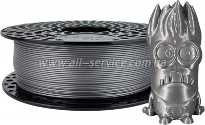 ������� ��� 3D-�������� AzureFilm PLA SILK 1,75mm 1kg Silver (FL171-9007)
