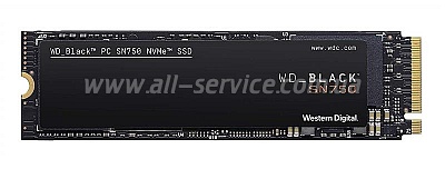 SSD  M.2 WD Black SN750 250GB NVMe PCIe 3.0 4x 2280 TLC (WDS250G3X0C)