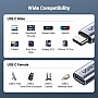 ���� ������ Ugreen USB-C M/F 1.0m 5A 10Gbps USB 3.1 black (30205)