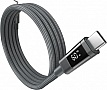 Дата кабель USB-C to USB-C 1.2m PD60W magnetic digital display nylon gray Choetech (XCC-1067-GY) Дата кабель USB-C to USB-C 1.2m PD60W magnetic digital display nylon gray Choetech (XCC-1067-GY)