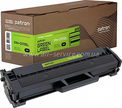 �������� Patron Green Label Samsung SL-M2020/ MLT-D111S/ SU812A (PN-D111GL)