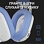 Logitech G435 Lightspeed Wireless Gaming Headset White (981-001074)
