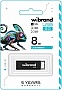 Wibrand 8GB Chameleon Black USB 2.0 (WI2.0/CH8U6B)